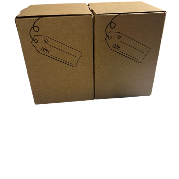 Enesco /SET OF 2/ "I Heart Boos" Glitter Stemless Wine Glass/NWT - Picture 7 of 8